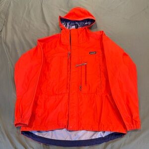 Vintage PATAGONIA Jacket Women’s L Red/coral  Hooded Casual Outdoor